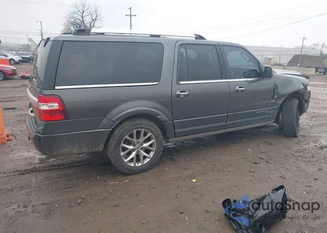 2016 Ford Expedition El Platinum из США, поврежденный, VIN 1FMJK1MT1GEF45514